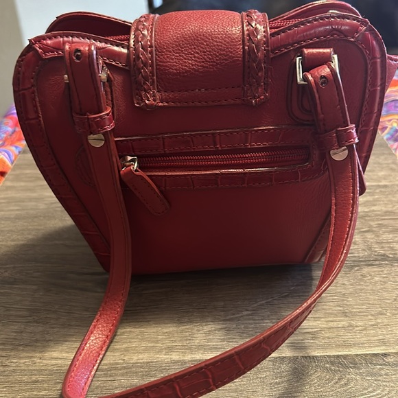 Coldwater Creek purse, red - Picture 3 of 8